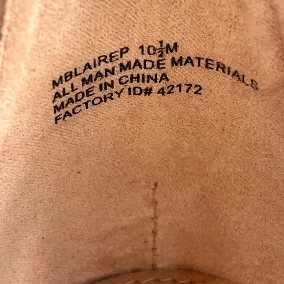 𝅺NEW! Material Girl Blaire Two-Piece Dress Sandals Nude Heels Various Sizes - Picture 7 of 8